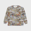 Metalwood Mini Metal Logo Long Sleeve Thermal Shirt - Real Moss Camo