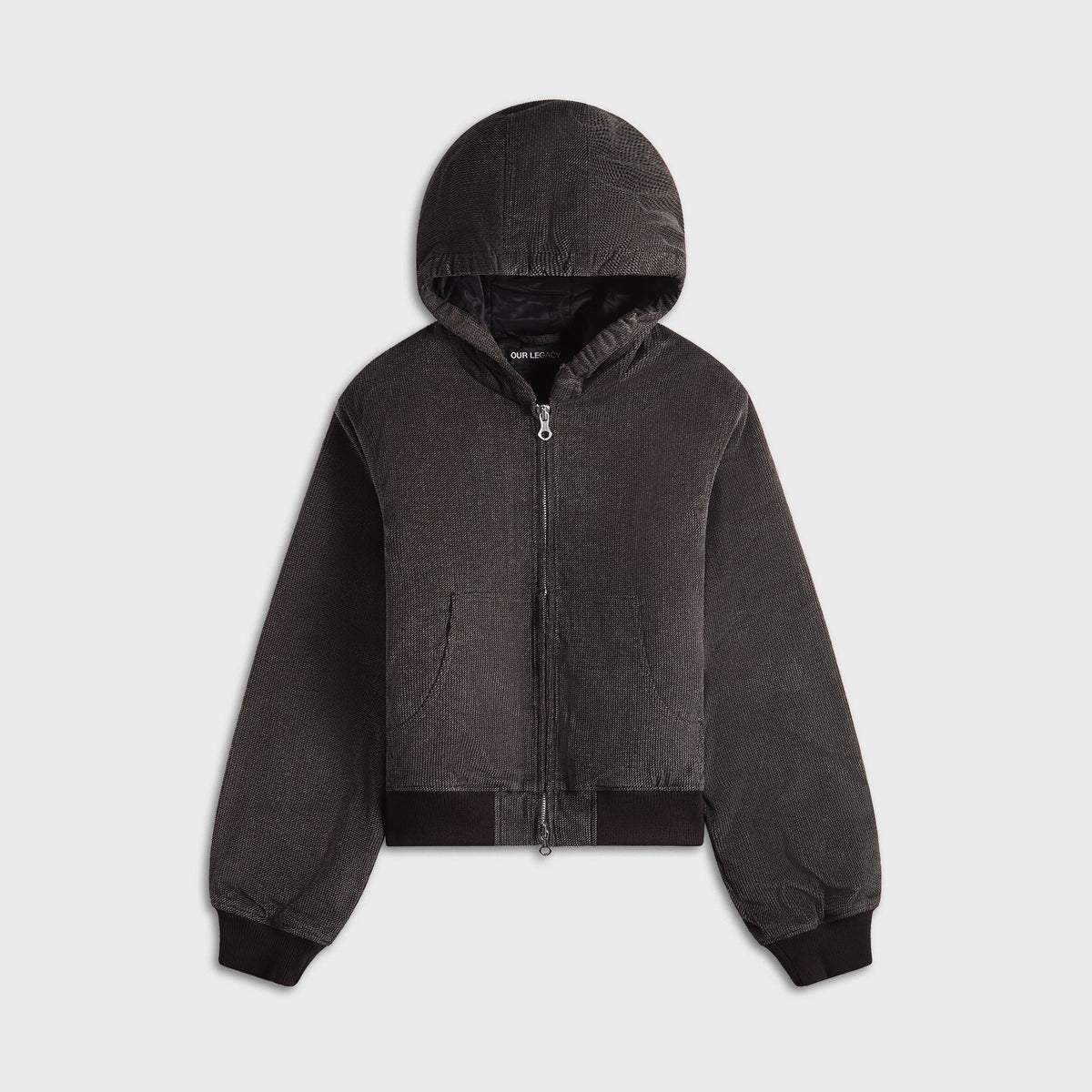 Our Legacy Bank Jacket - Dark Brown Twill Cord