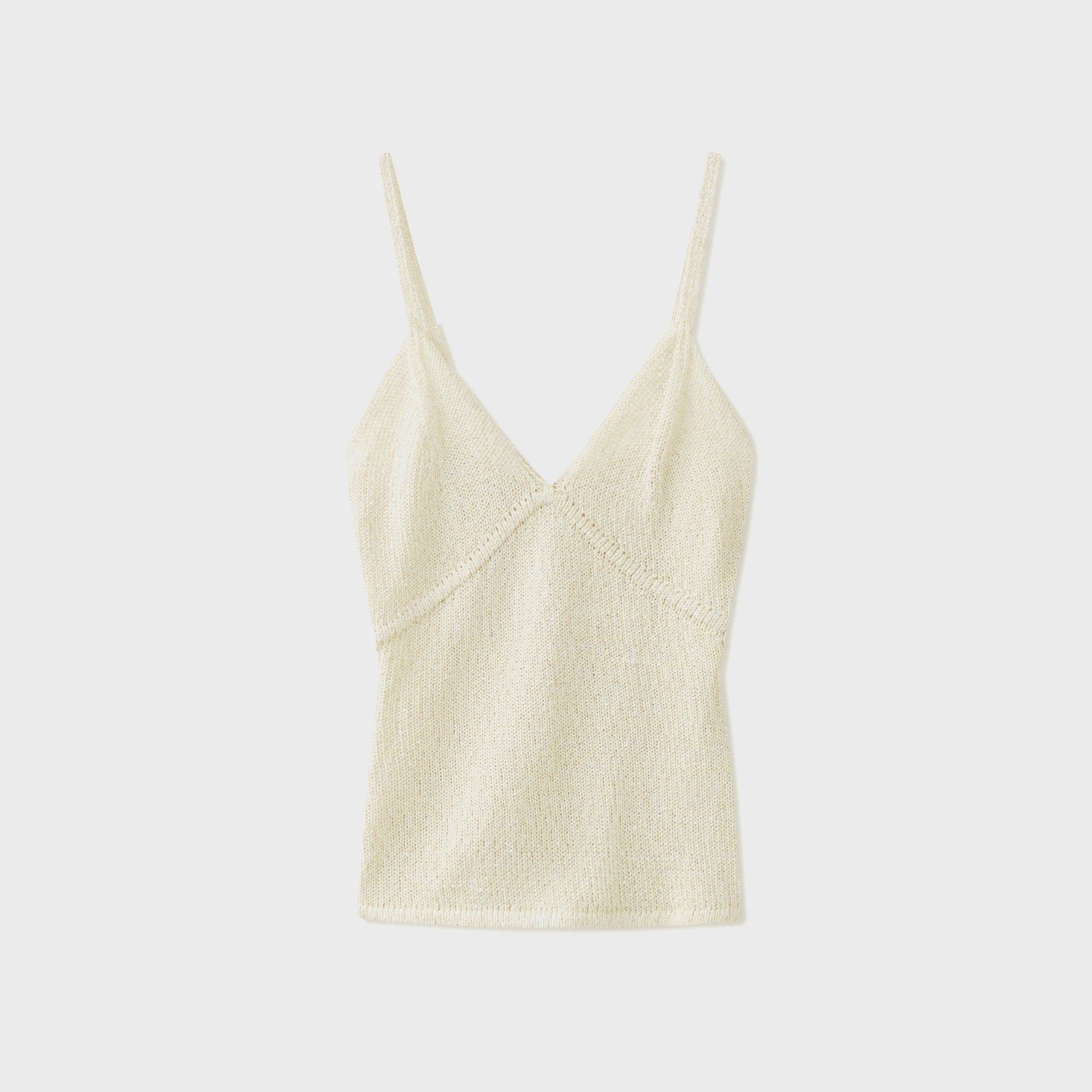 Asta Resort Carolina Camisole - Ivory Sequin