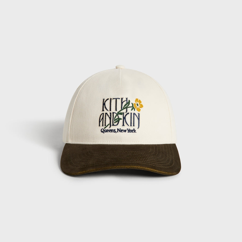Kith Botanical Twill Bay Low Pinch Crown Cap - Sandrift