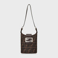 WGACA Fendi Zucca Bucket Mini Bag - Brown