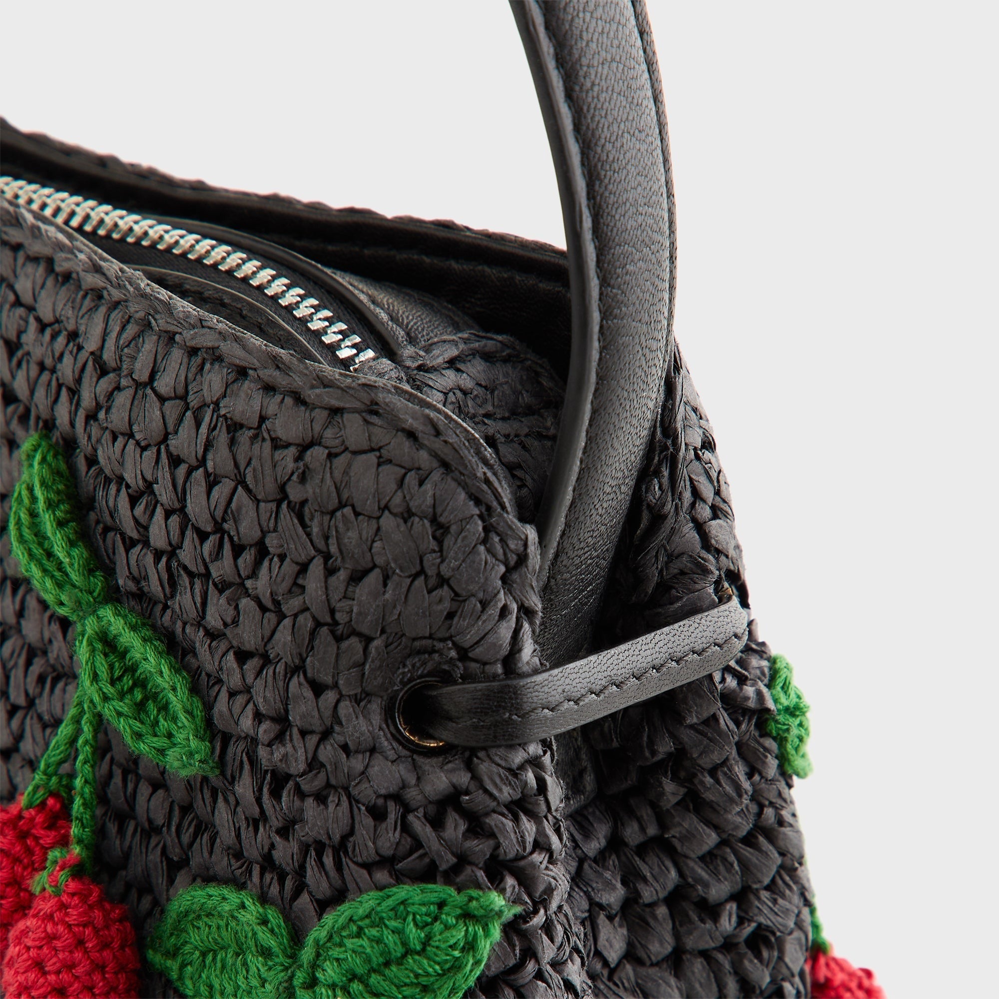 Kith Women Cherry Raffia Mini Katie - Black