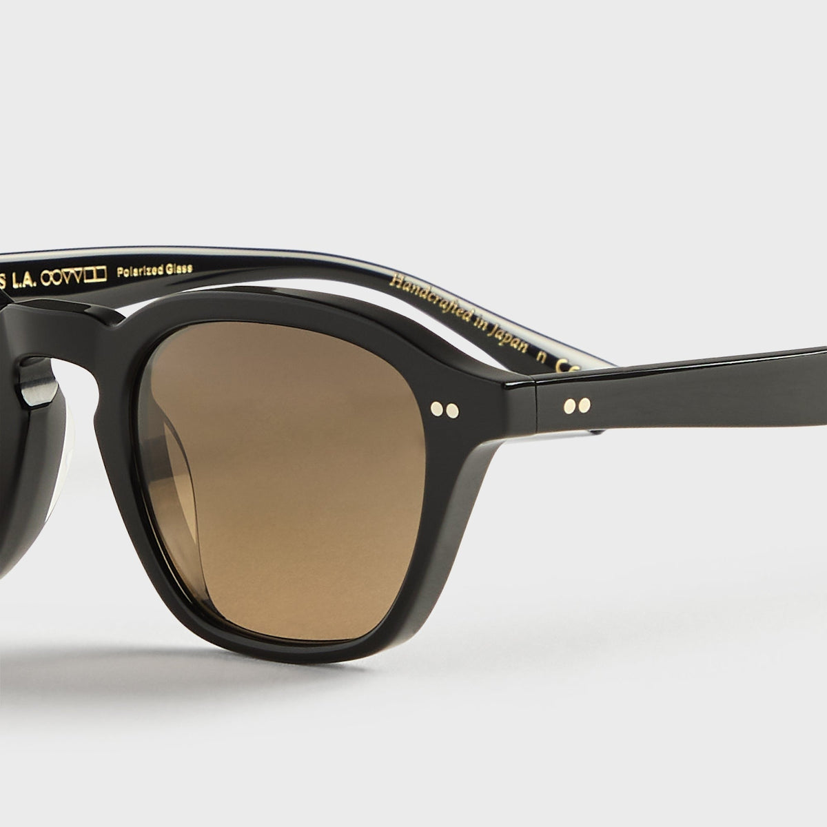 Oliver Peoples Eyles Sunglasses - Black / Sandstone Gradient