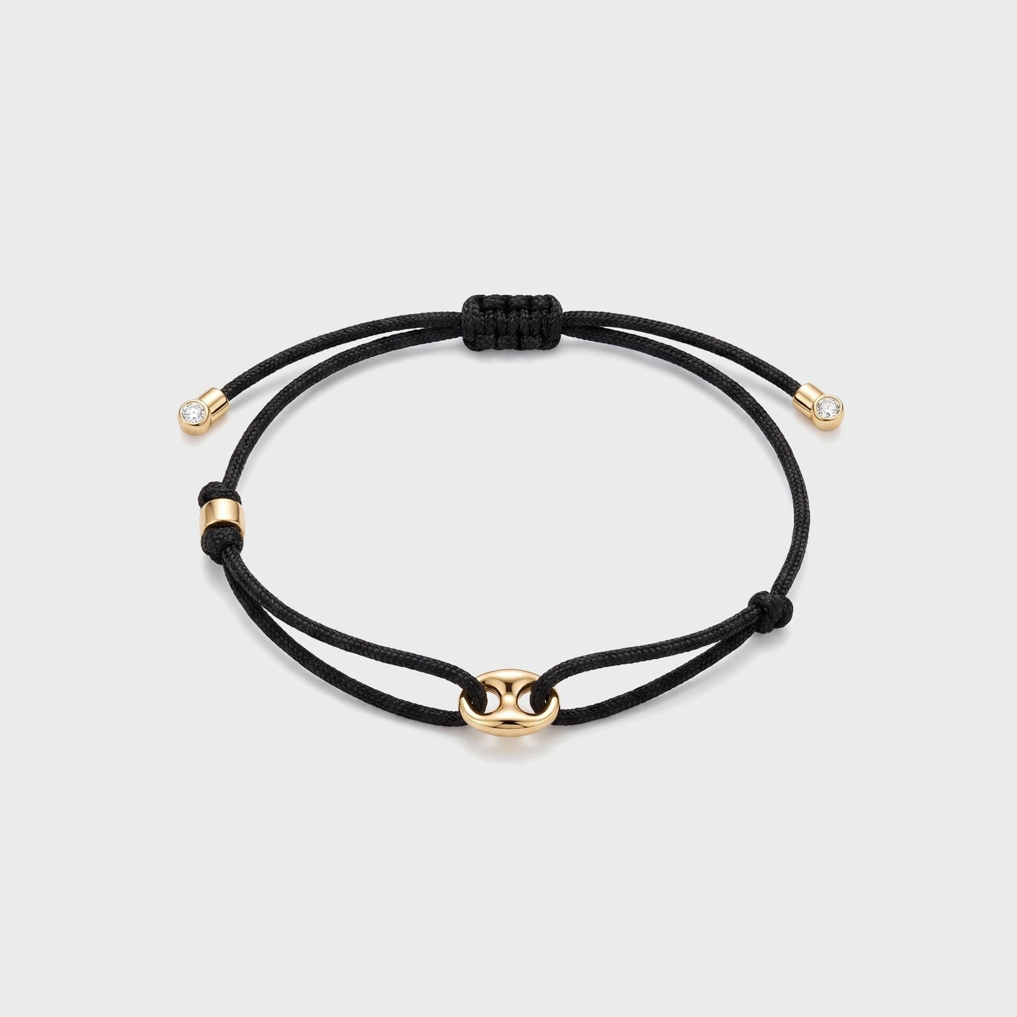 Greg Yuna Mariner Adjustable Cord Bracelet - Gold