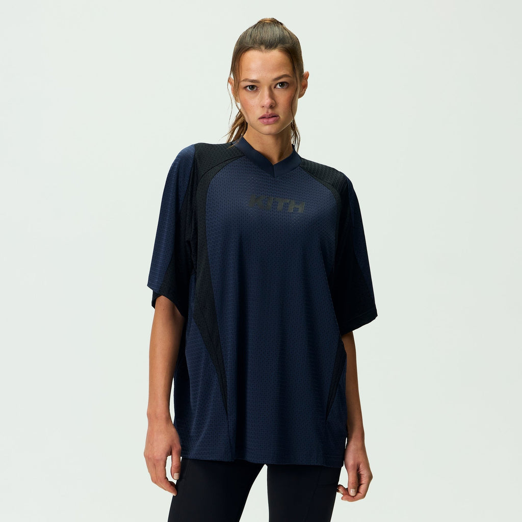 Kith Women Ridley II Mesh Short Sleeve Tee - Nocturnal