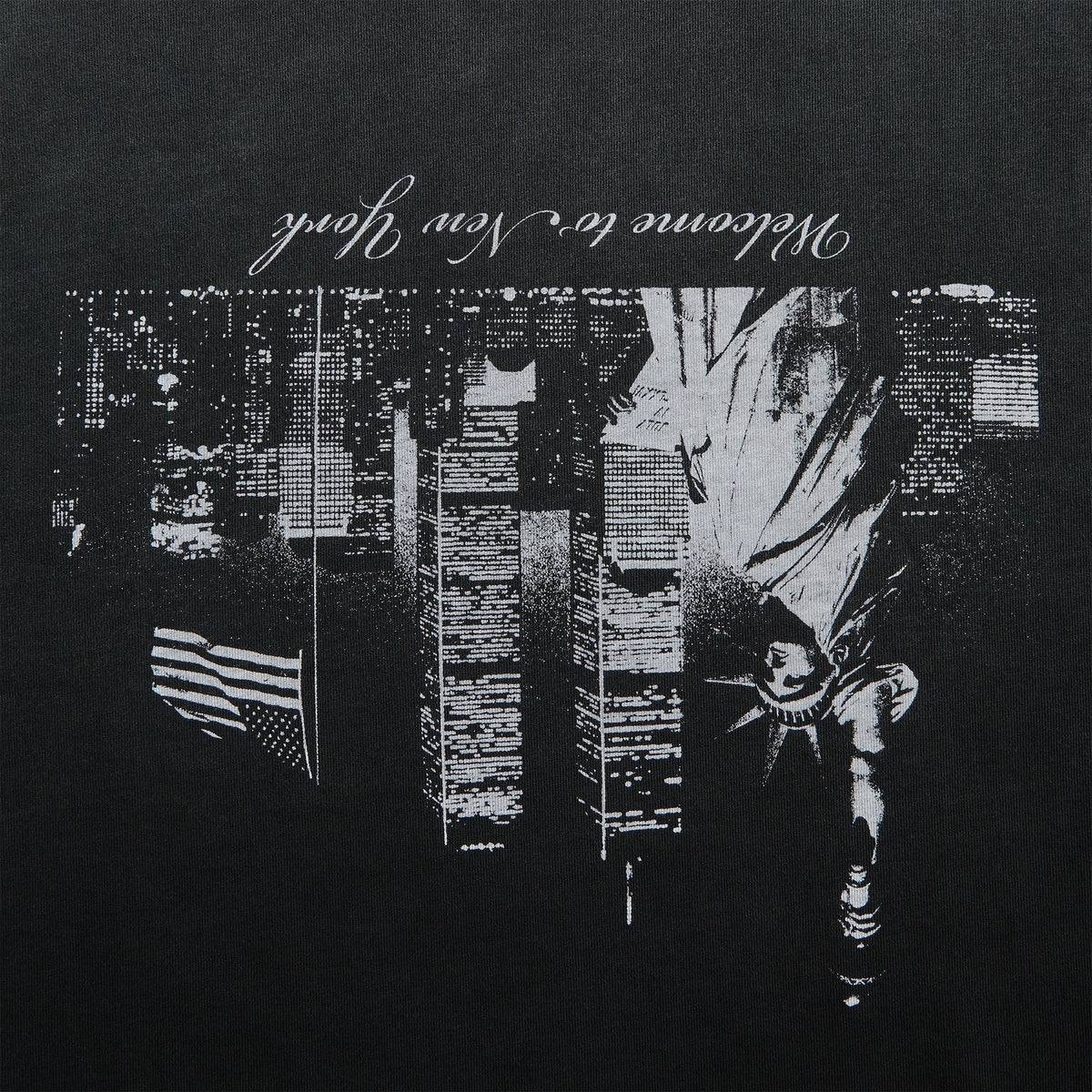Willy Chavarria Welcome To NY Buffalo Tee - Black