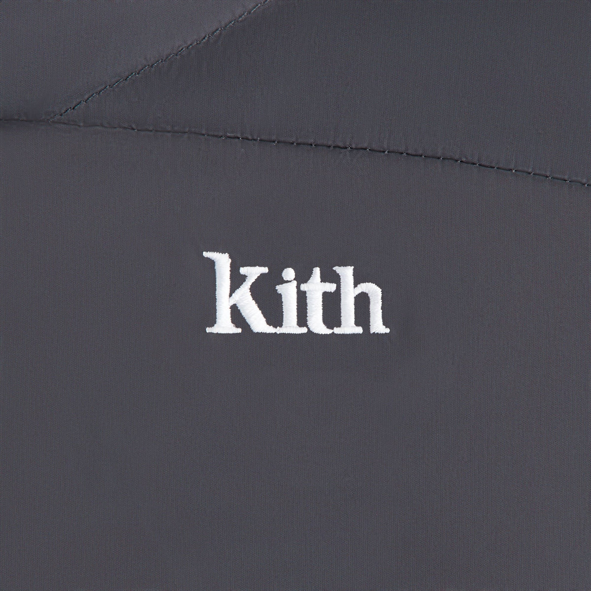 Kith Women Corey Hooded Nylon Puffer - Black