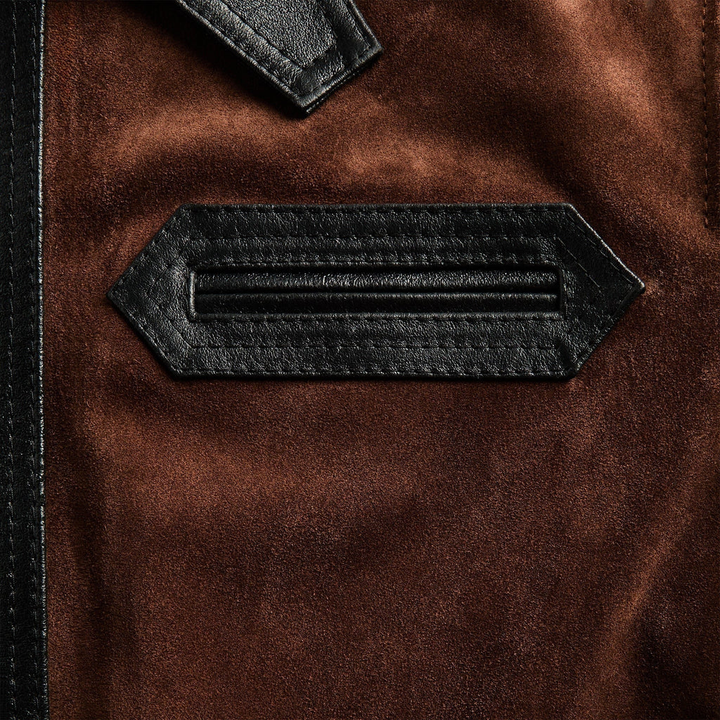 Marni Crust Front Leather Jacket - Black
