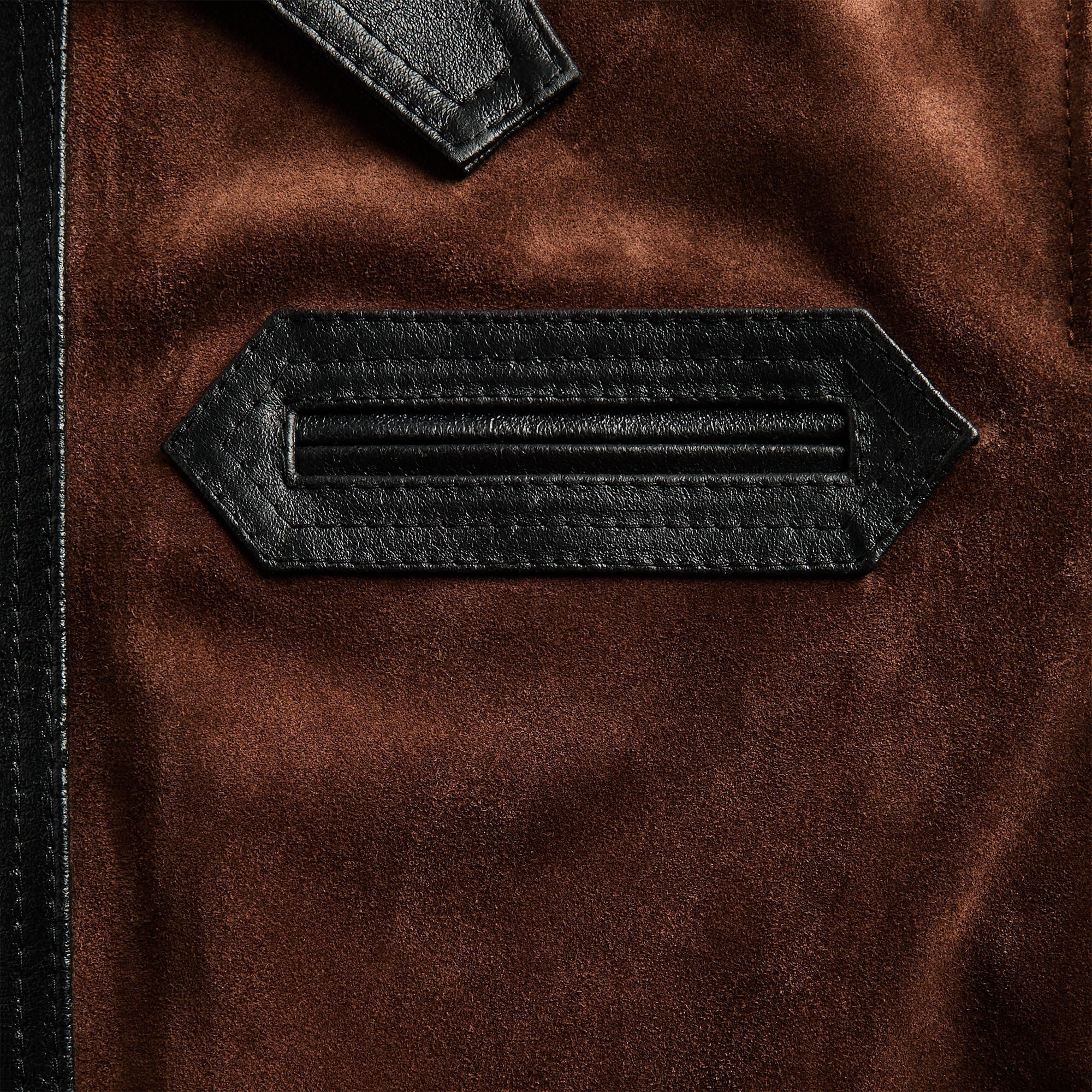 Marni Crust Front Leather Jacket - Black