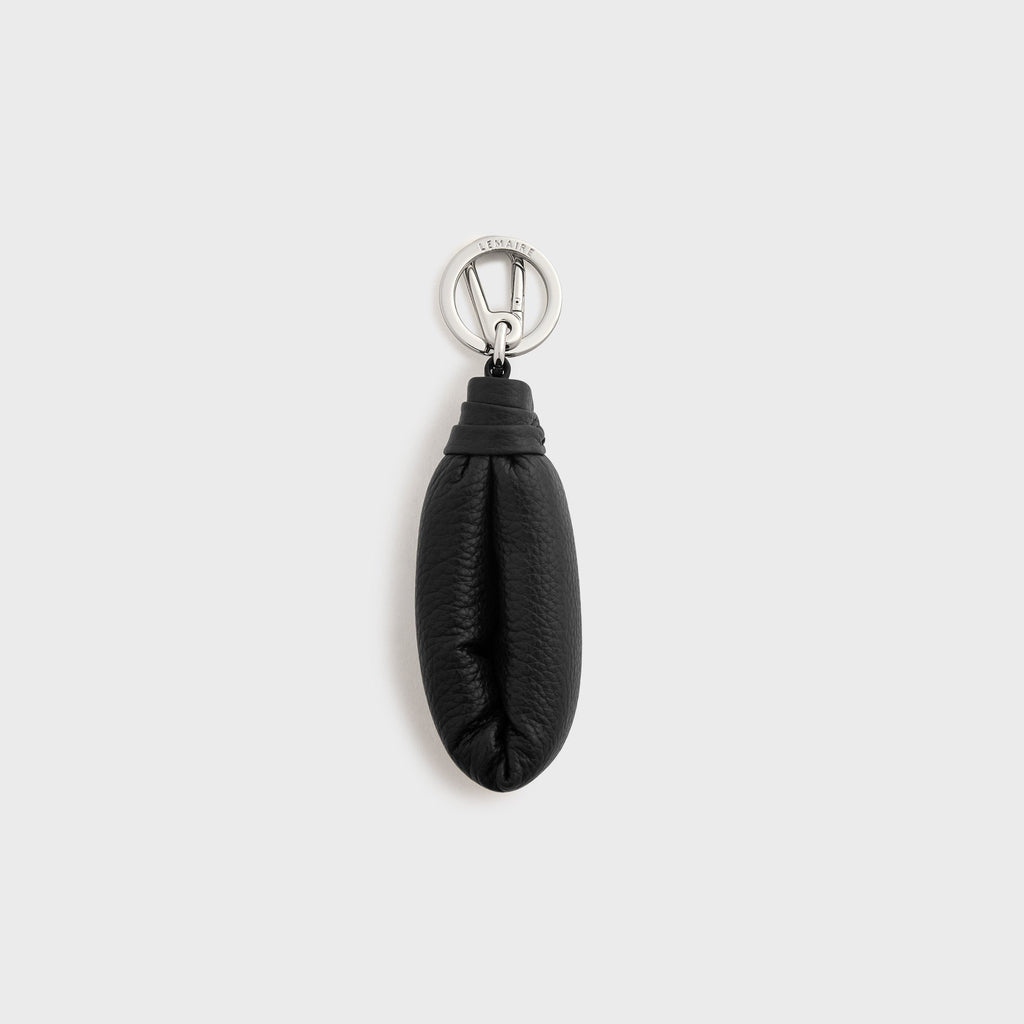 Lemaire Wadded Key Ring Holder - Black