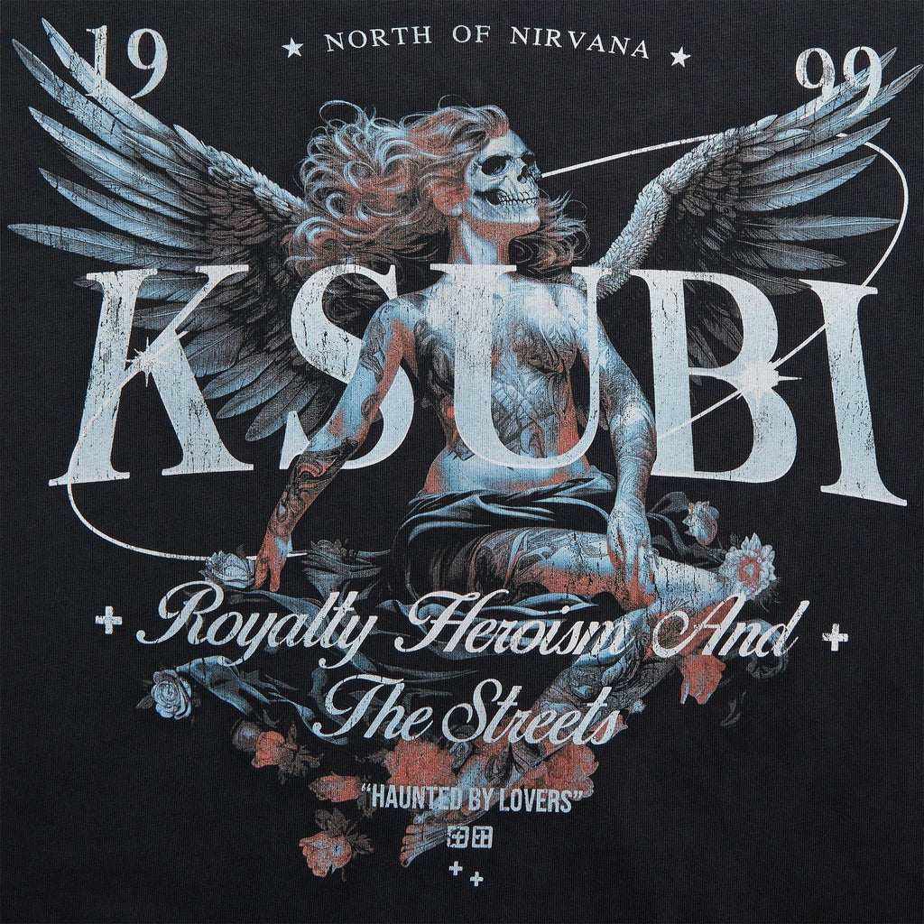 Ksubi Spirit Ekcess Short Sleeve Tee - Acid Black