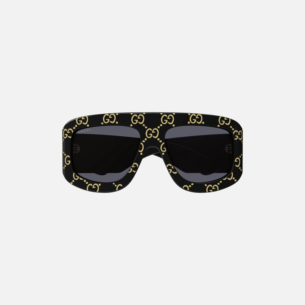 Gucci Acetate Oversized Monogram Frames - Black