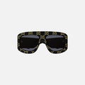 Gucci Acetate Oversized Monogram Frames - Black