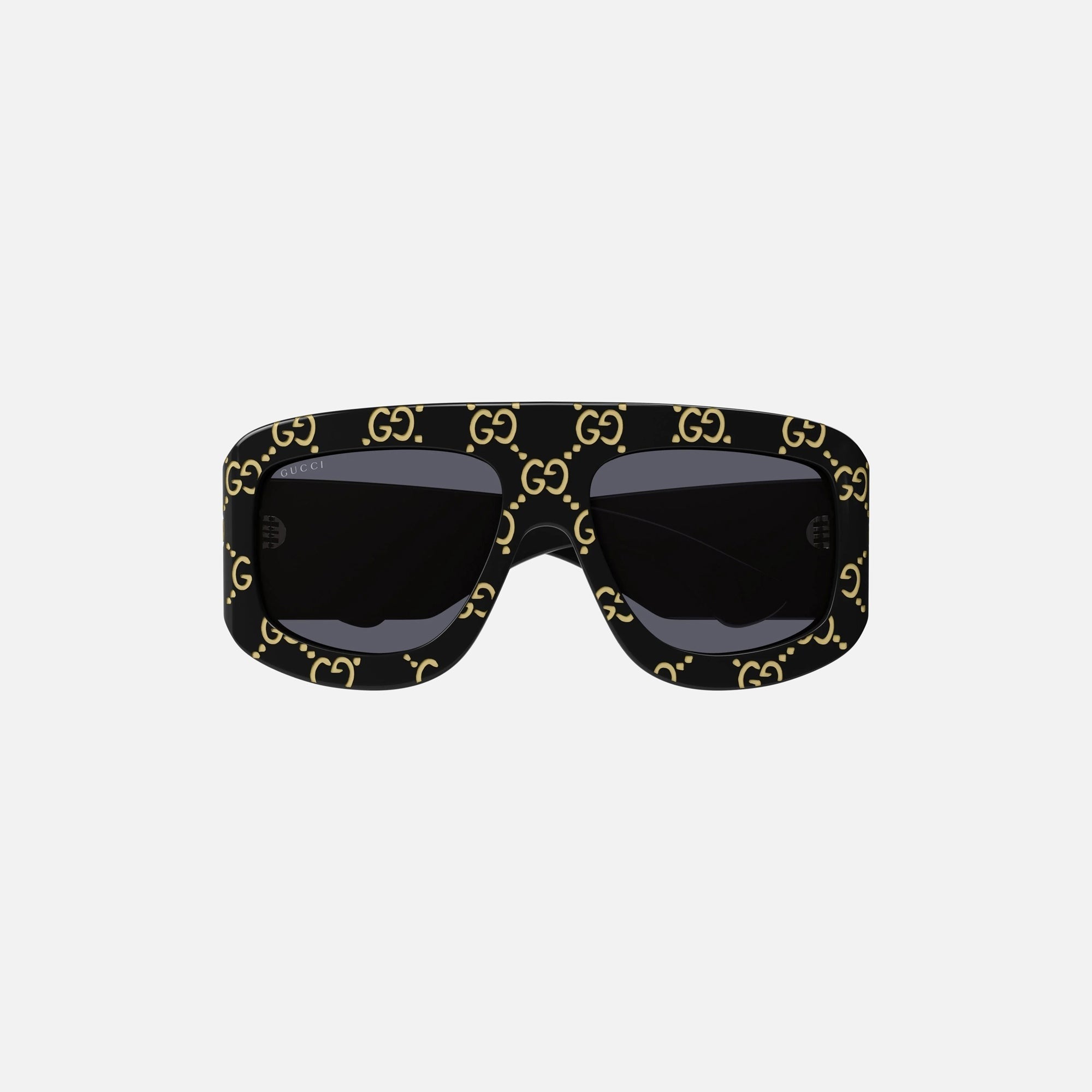 Gucci Acetate Oversized Monogram Frames - Black