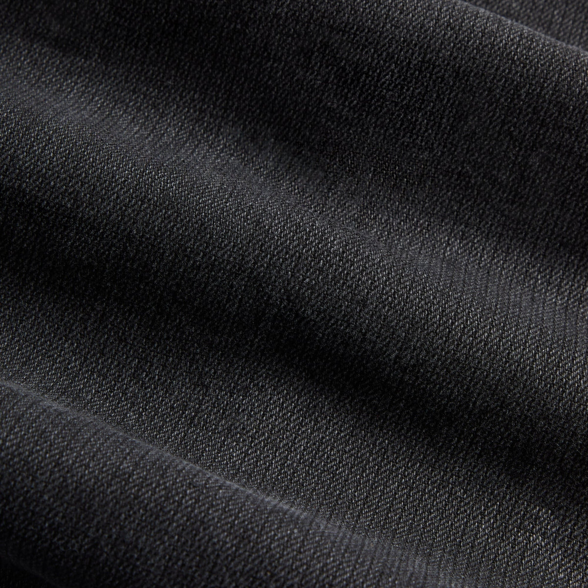 Kith Herringbone Denim Zane Cargo Pant - Black