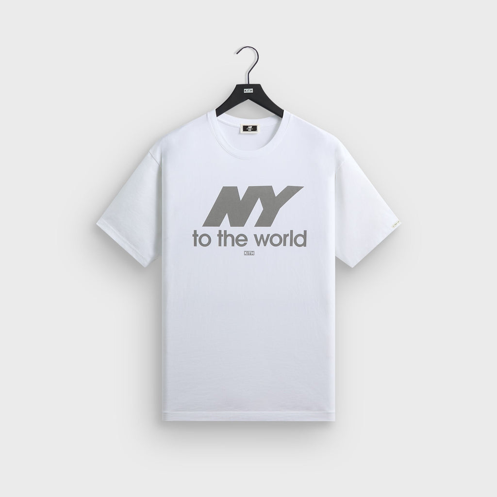 Kith & New Balance NY Tee - White