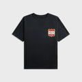 Rhude Filtaro Crest Tee - Vintage Black / Red / Yellow