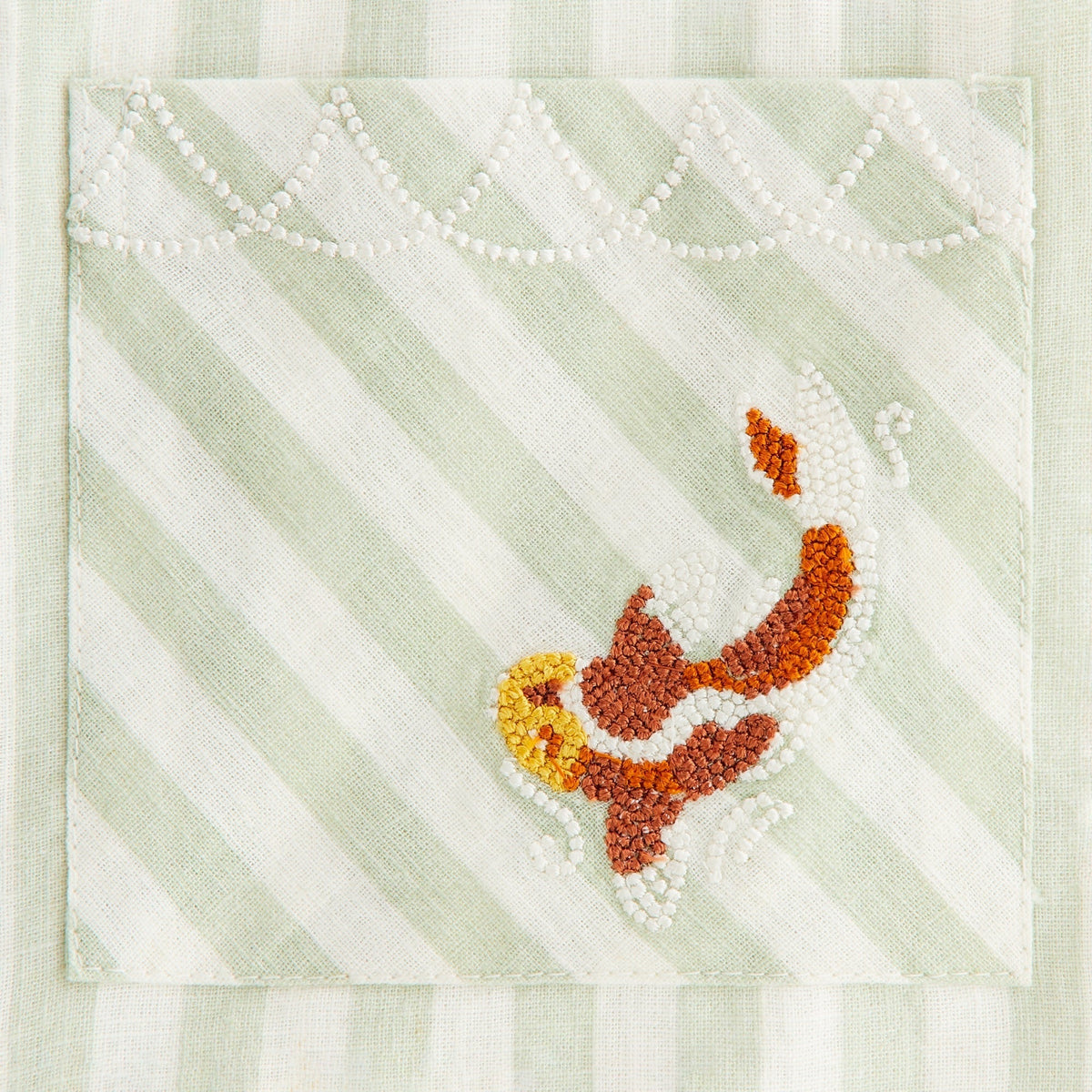 Kith Baby Embroidered Odin Shortall Set - Sage