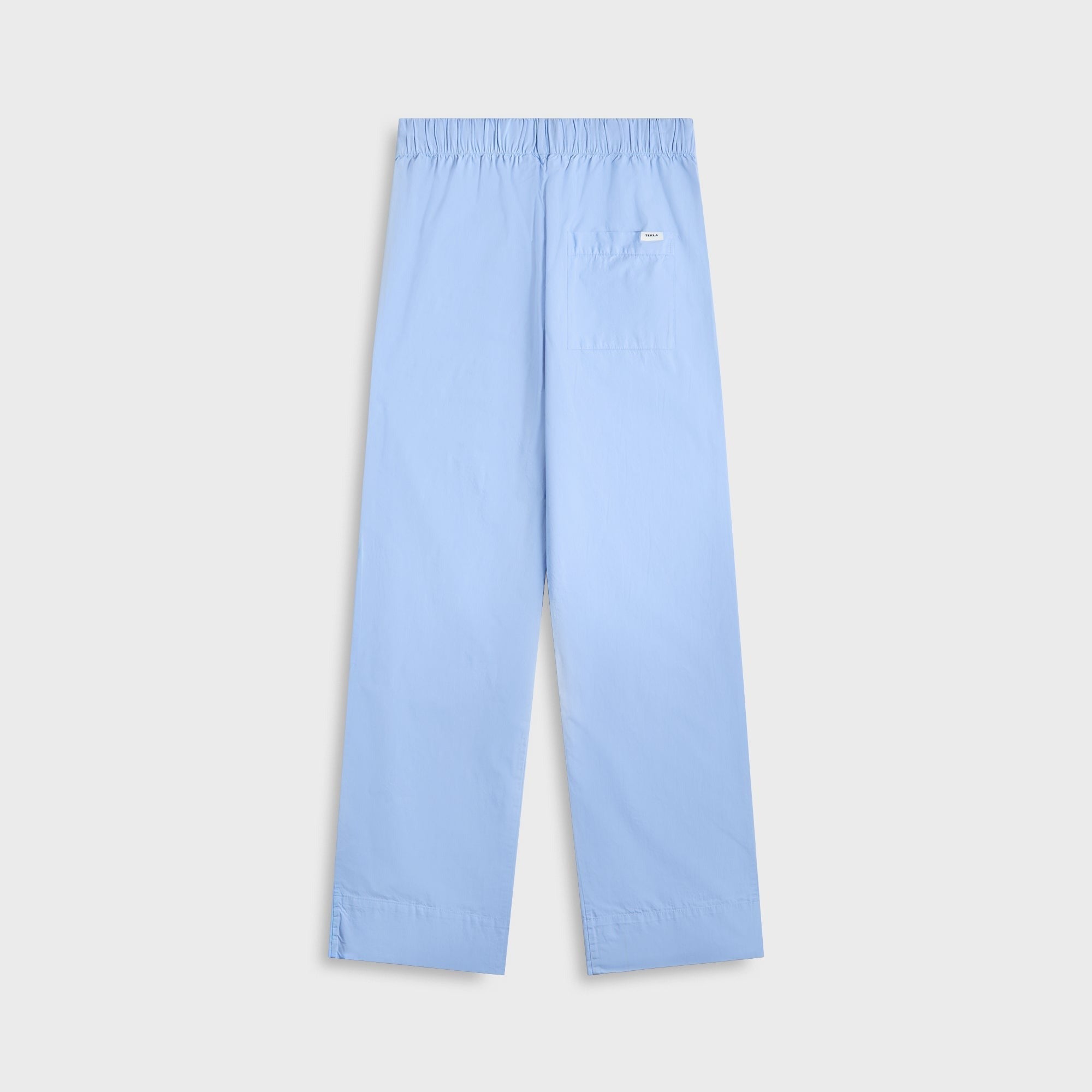 Tekla Poplin Pyjama Pant - Solid Cornflower Blue