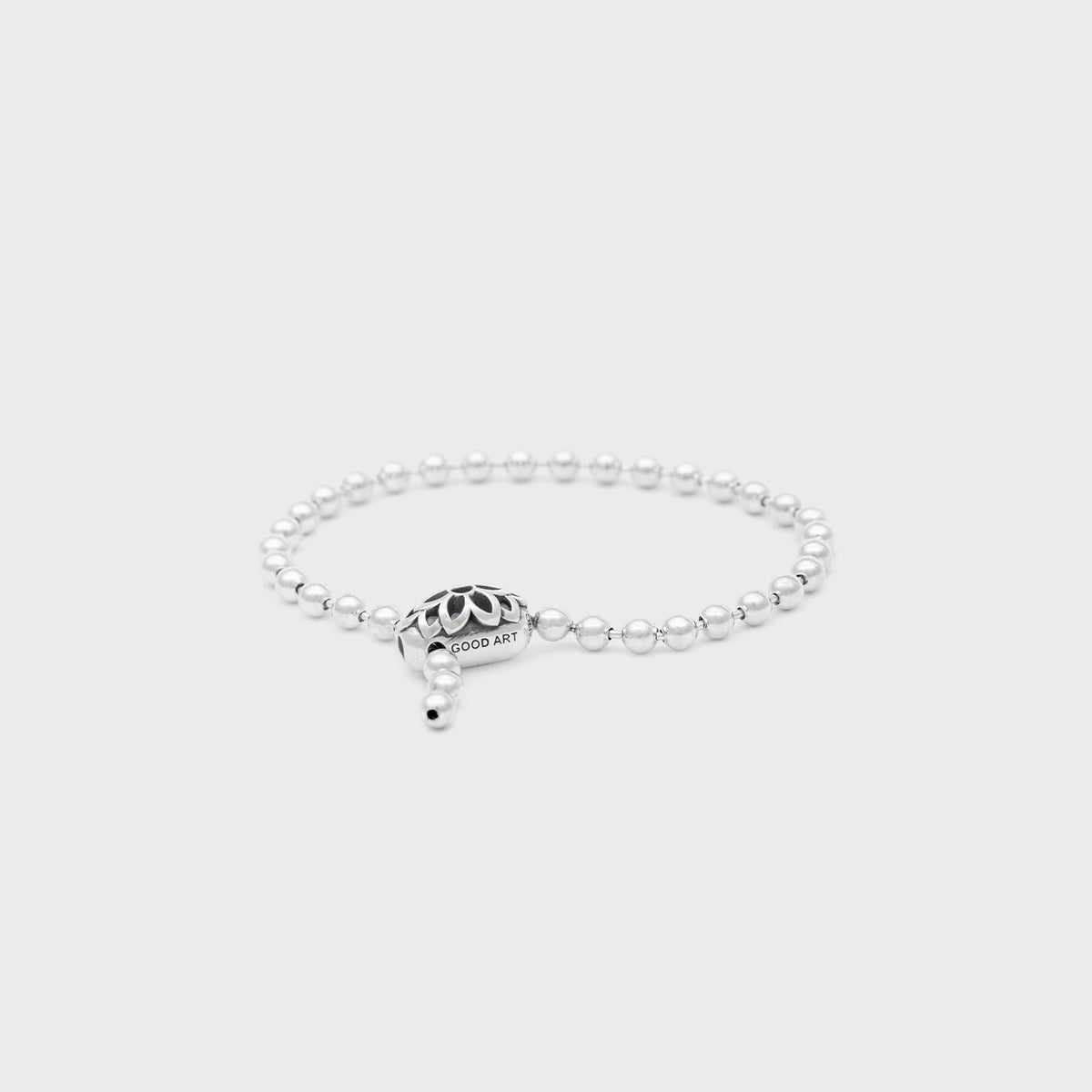 GOOD ART HLYWD Poplock Triple Cutout A Bracelet - Silver