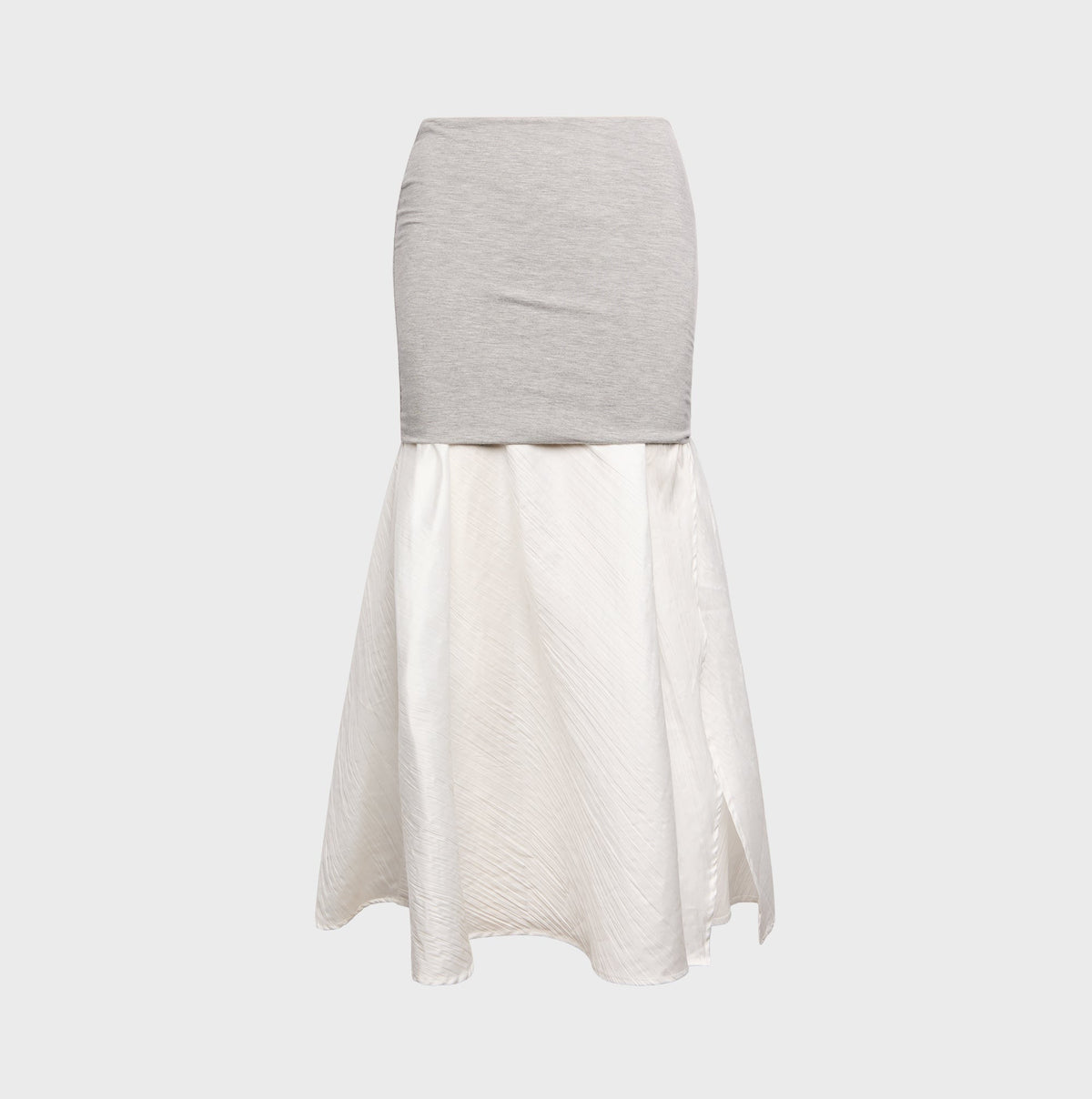 The Line by K Mari Skirt - Heather Grey