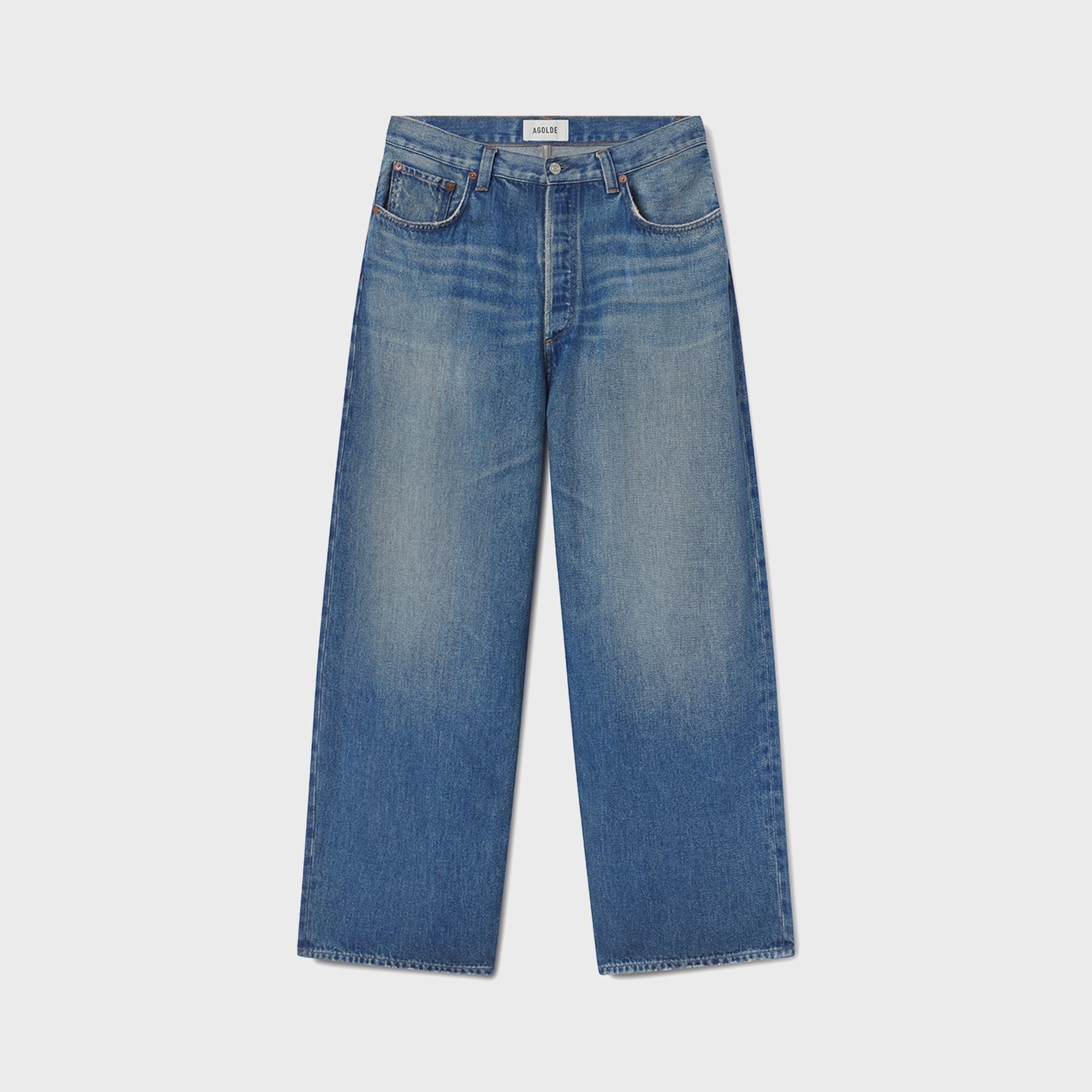 Agolde Rounded Baggy Jeans - Expression