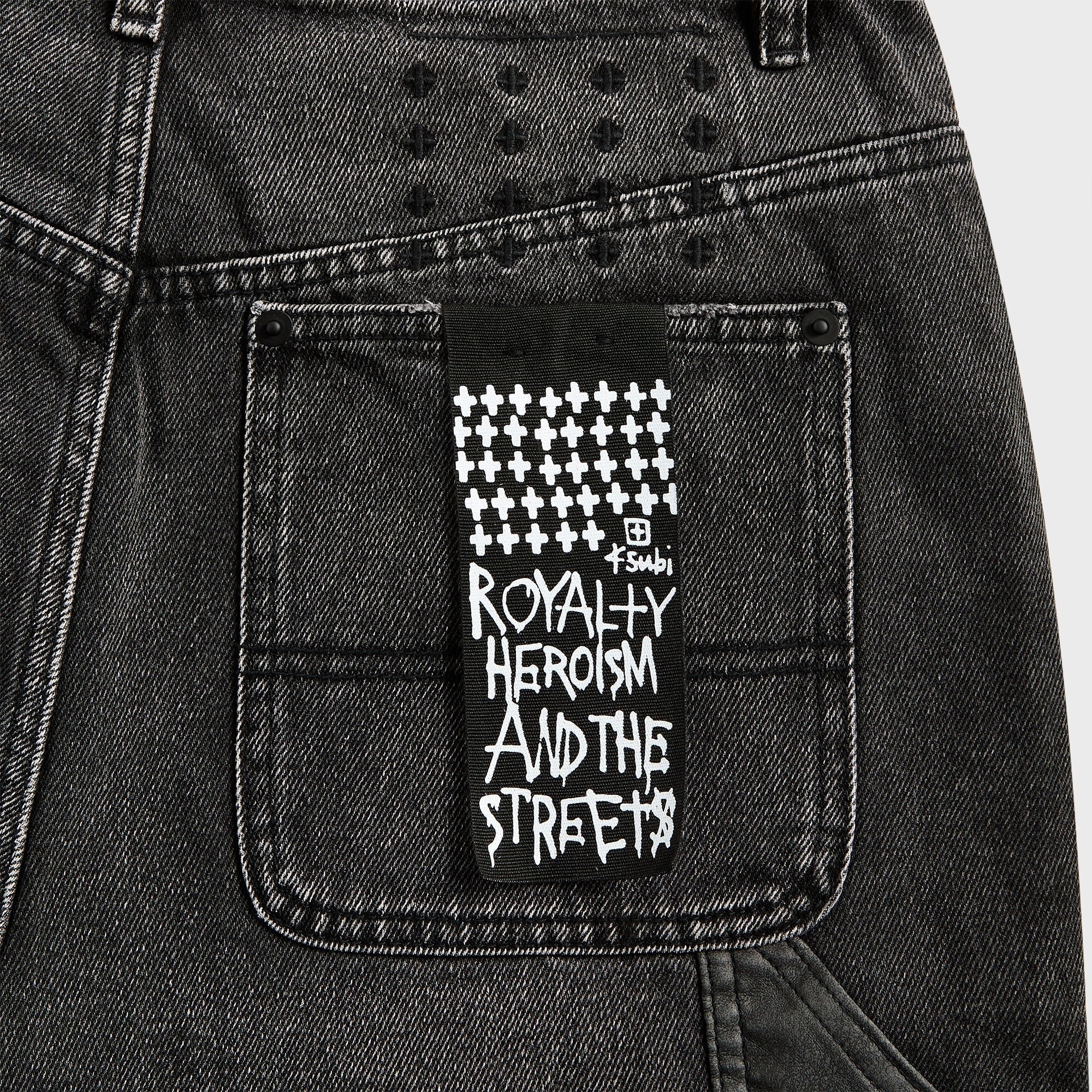 Ksubi Maxx Operator Short Torqued - Black