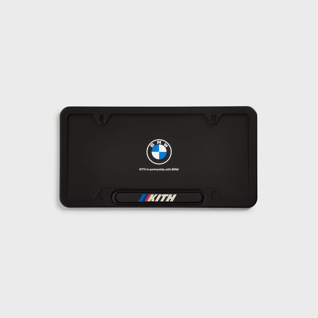 Kith for BMW License Plate Holder - Black