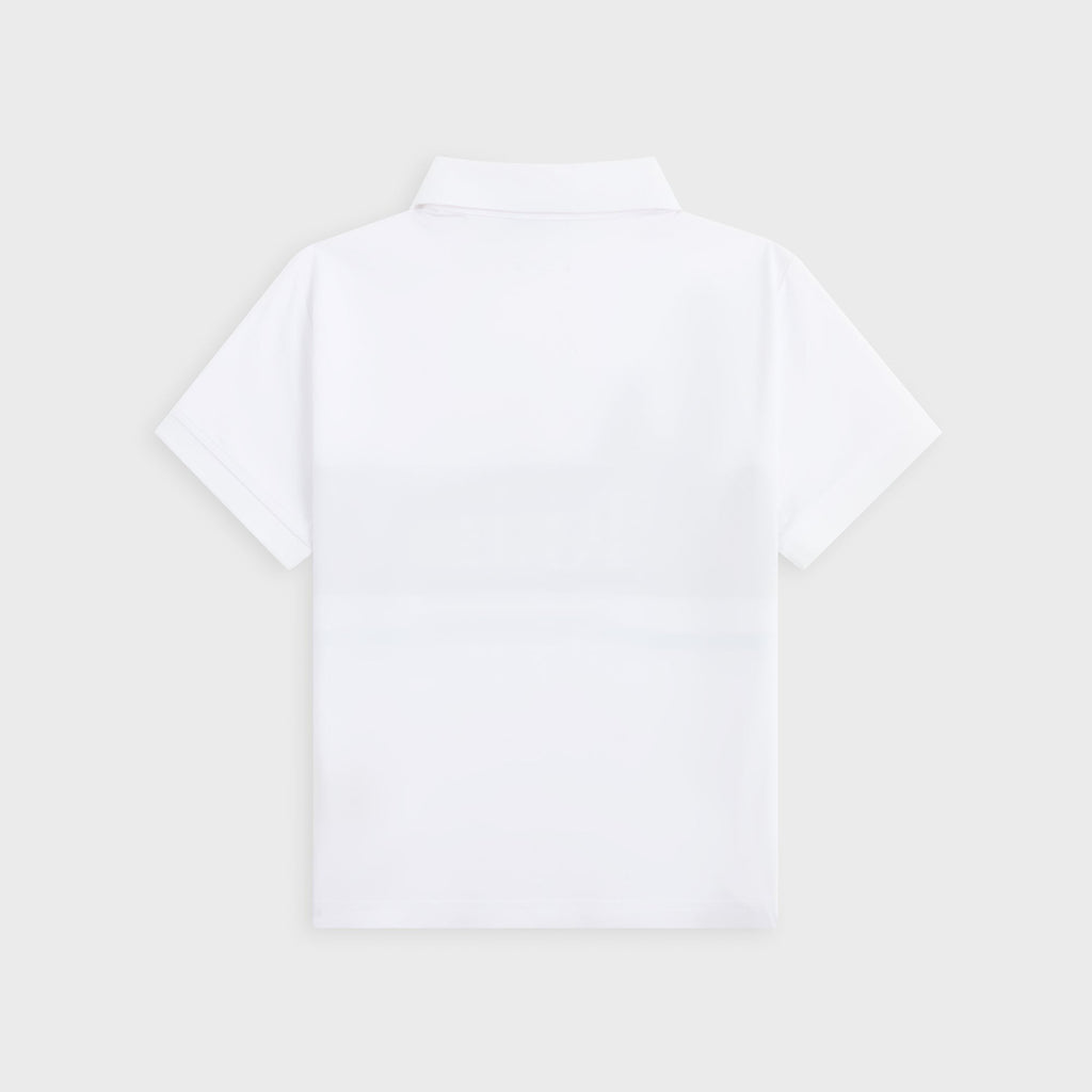 Kith Women Breda Paneled Polo - White