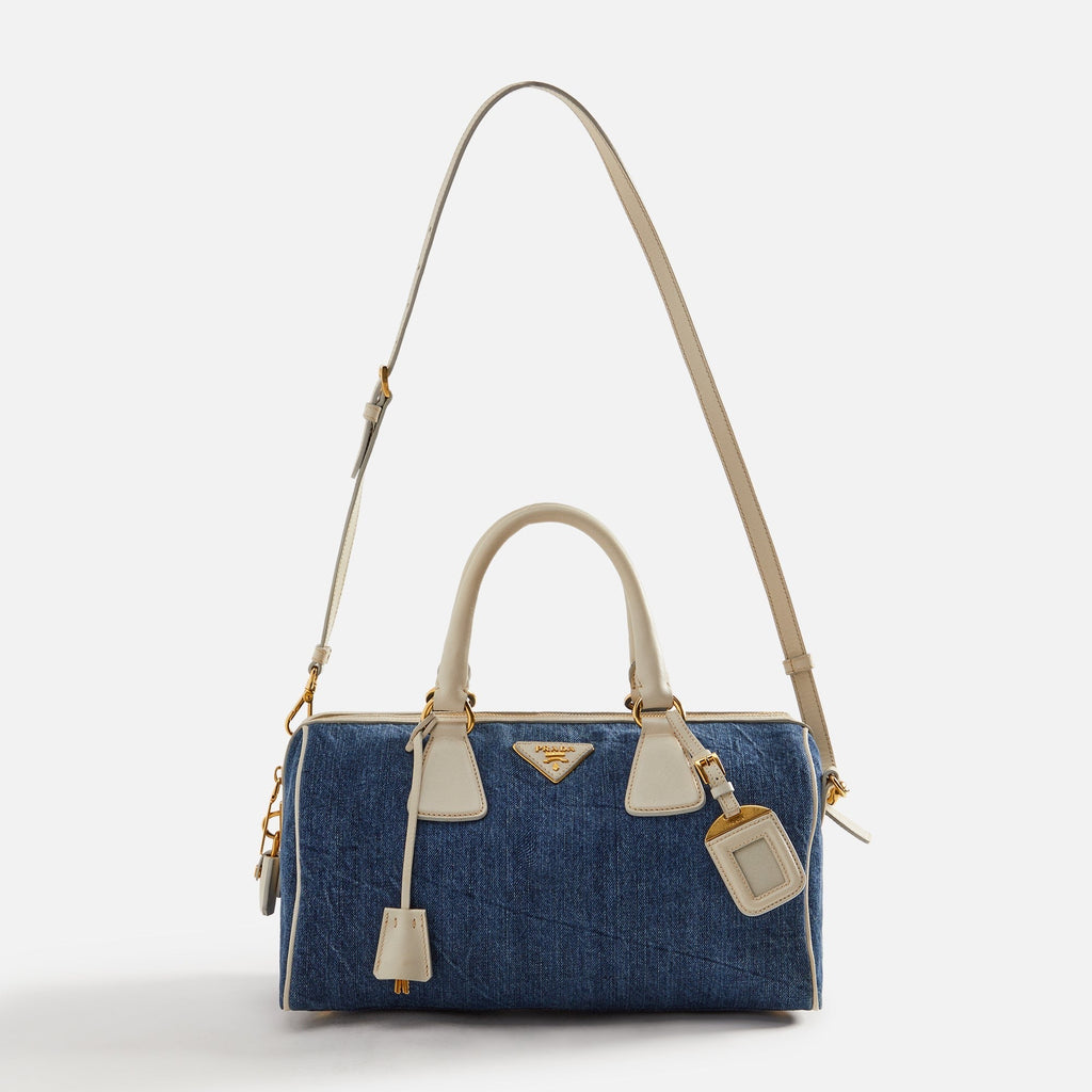 WGACA Prada Denim Bag - Blue