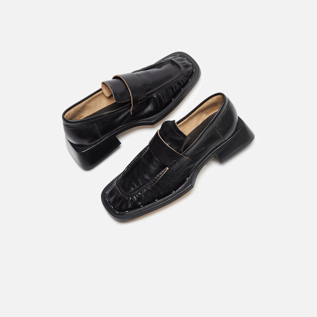 Miista Airi Loafers - Black