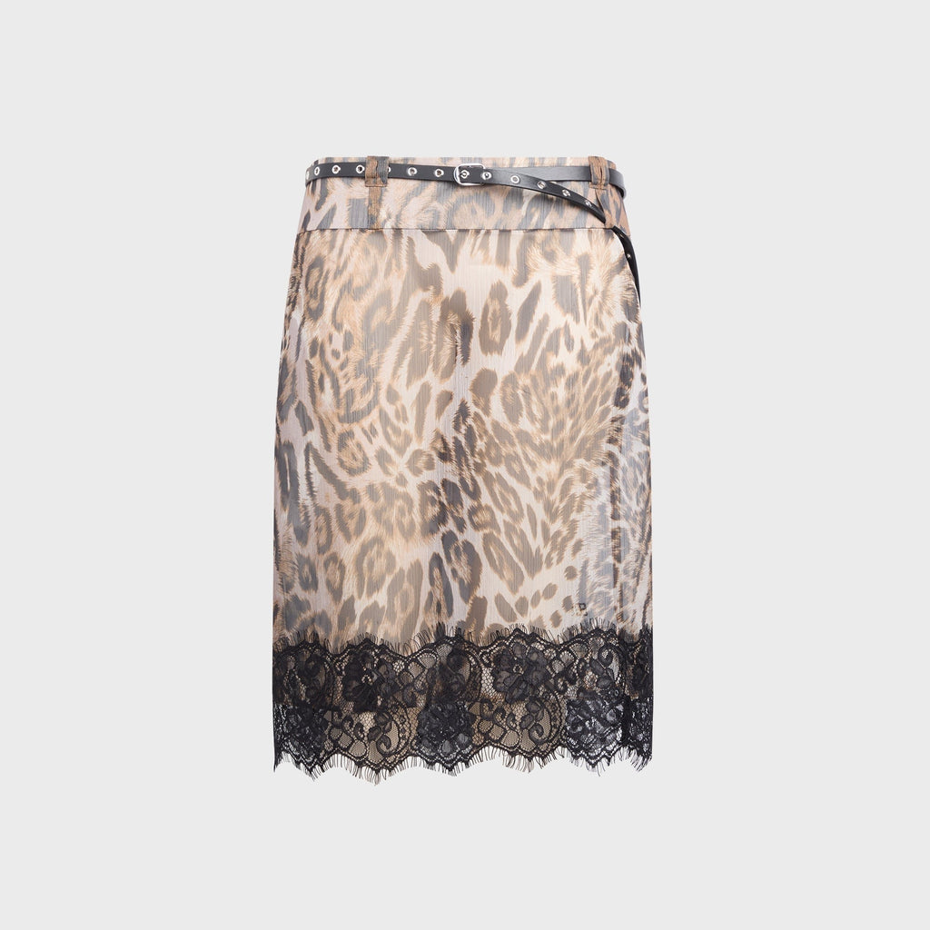 Ksubi Mara Midi Skirt - Wild Brown