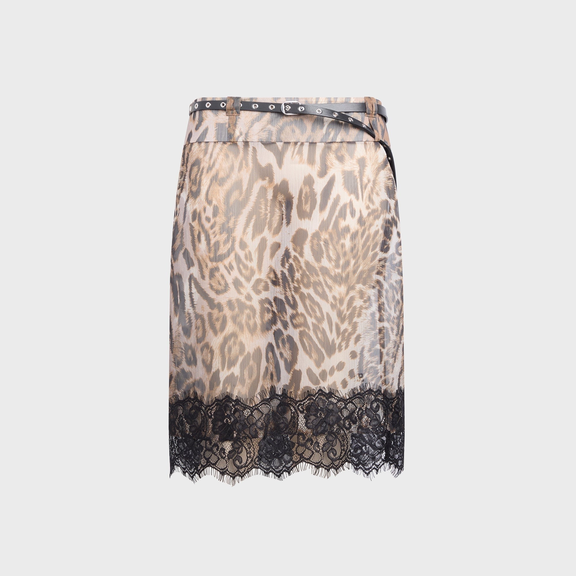 Ksubi Mara Midi Skirt - Wild Brown
