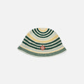 Casablanca Cotton Crochet Hat - Yellow Multi
