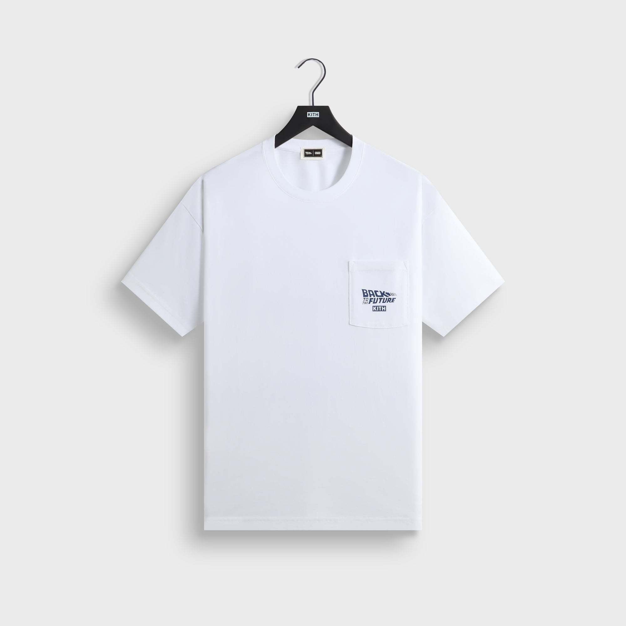 Kith for Back to the Future Blueprint Standard Crispy Pocket Tee - White
