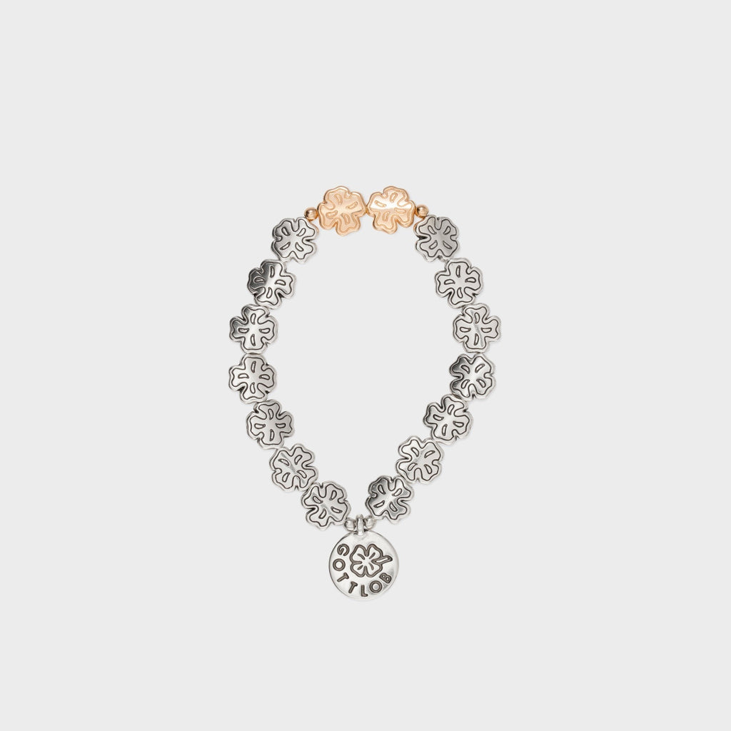 Gottlob Edition No. 3 Bracelet - Silver / Rose Gold