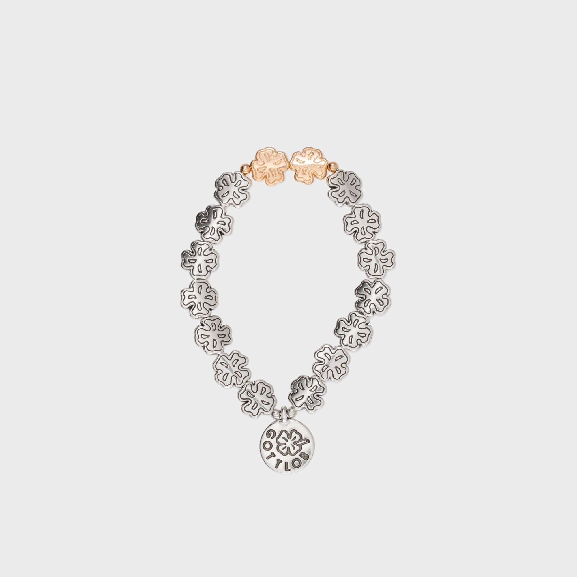 Gottlob Edition No. 3 Bracelet - Silver / Rose Gold