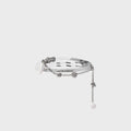Justine Clenquet Liam Hair Clip - Palladium