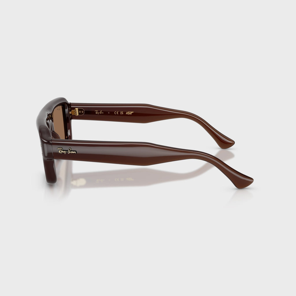 Ray-Ban x A$AP Rocky Flacko Puffer Sunglasses - Transparent Brown Frame / Brown Lens