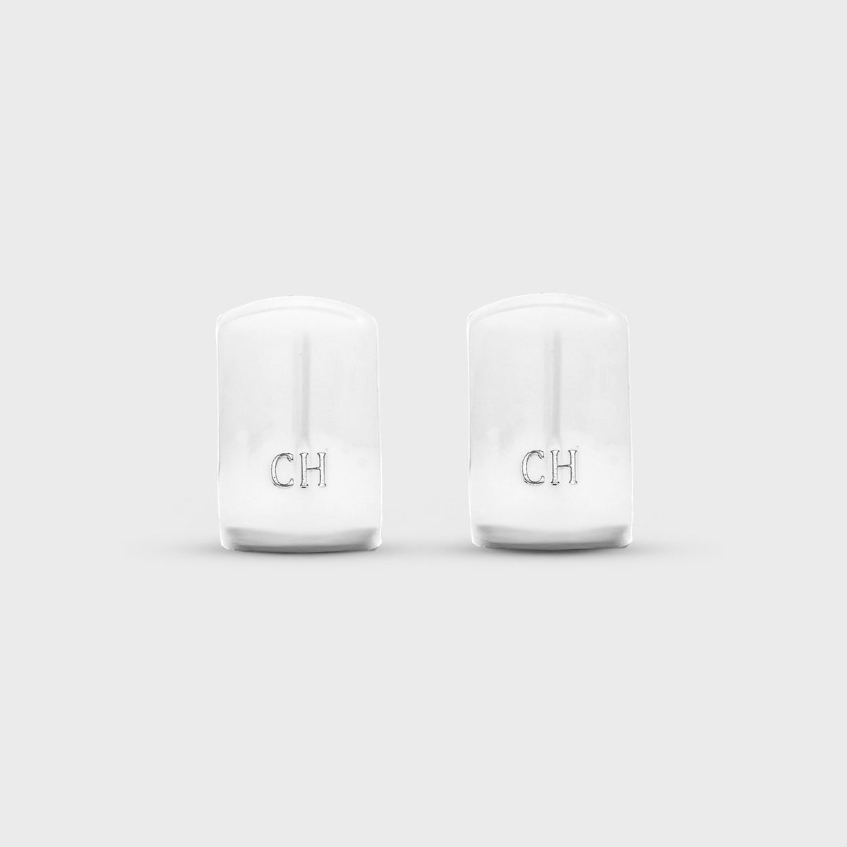 Crystal Haze Exclusive Infinity Hoops Small - Silver / Clear