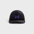 Kith for Needles Velour Nolan Trucker Cap - Black
