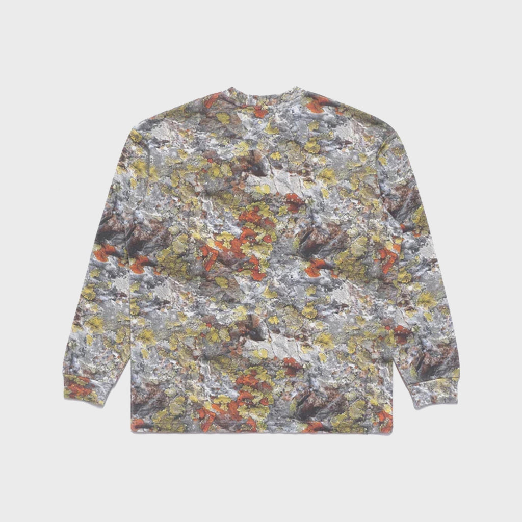 Metalwood Mini Metal Logo Long Sleeve Thermal Shirt - Real Moss Camo