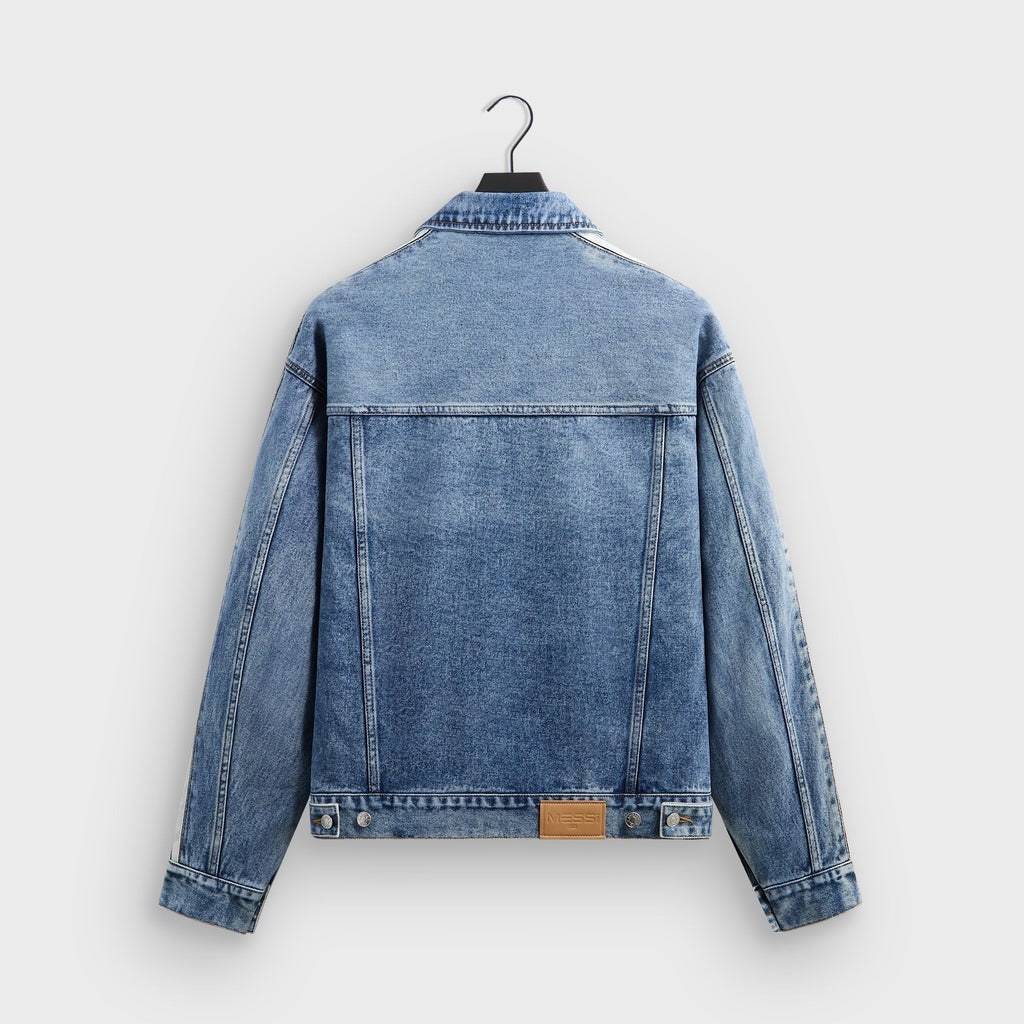 Kith & Messi for adidas Football Denim Jacket - Aurora / Ink