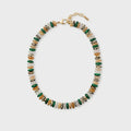 Eliou Corah Necklace - Green / Brown