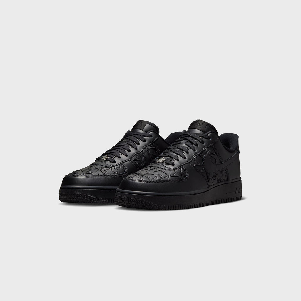 Nike Air Force 1 '07 Edge - Black / Metallic Silver