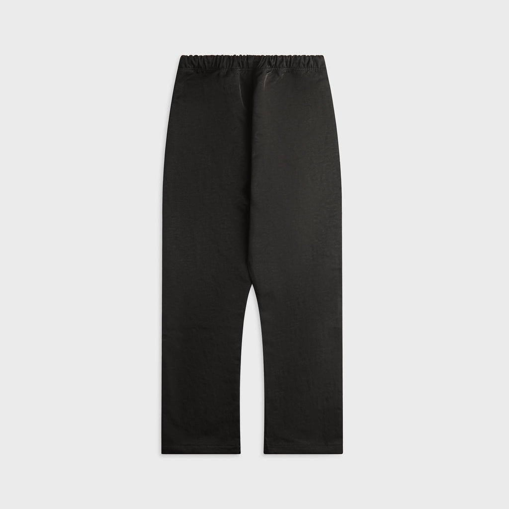Essentials Textured Nylon Active Trace Relaxed Drawstring Pant - Vintage Black