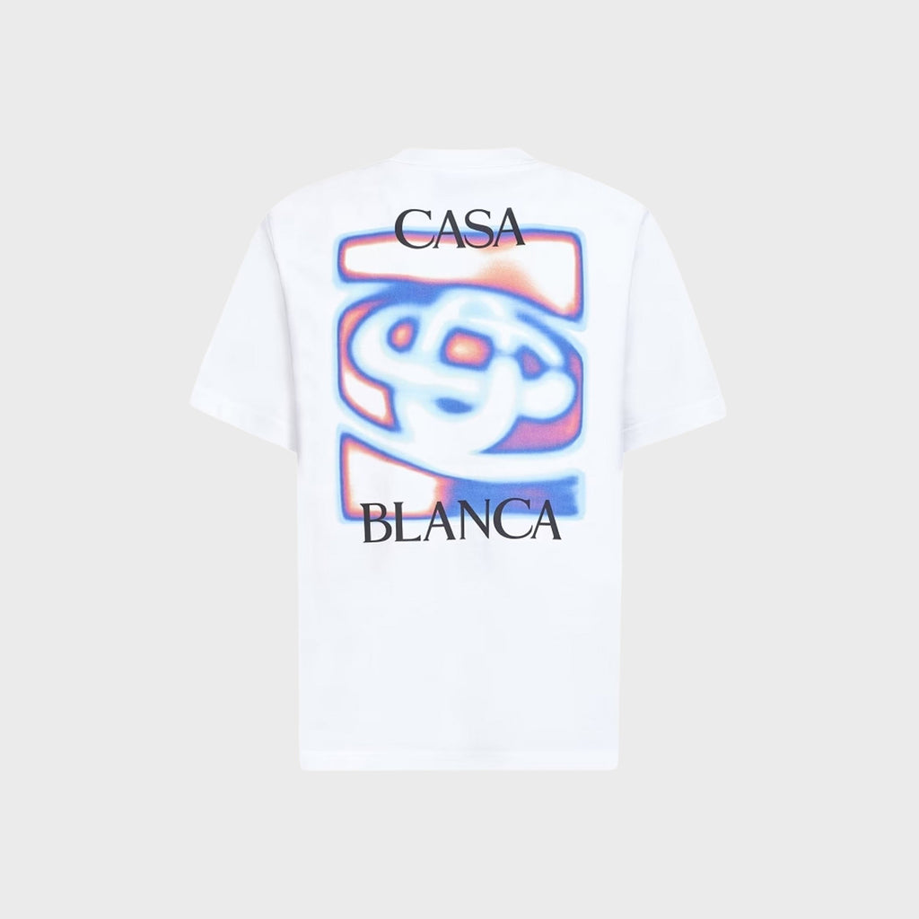 Casablanca Heat Map Classic Tee - Bright White
