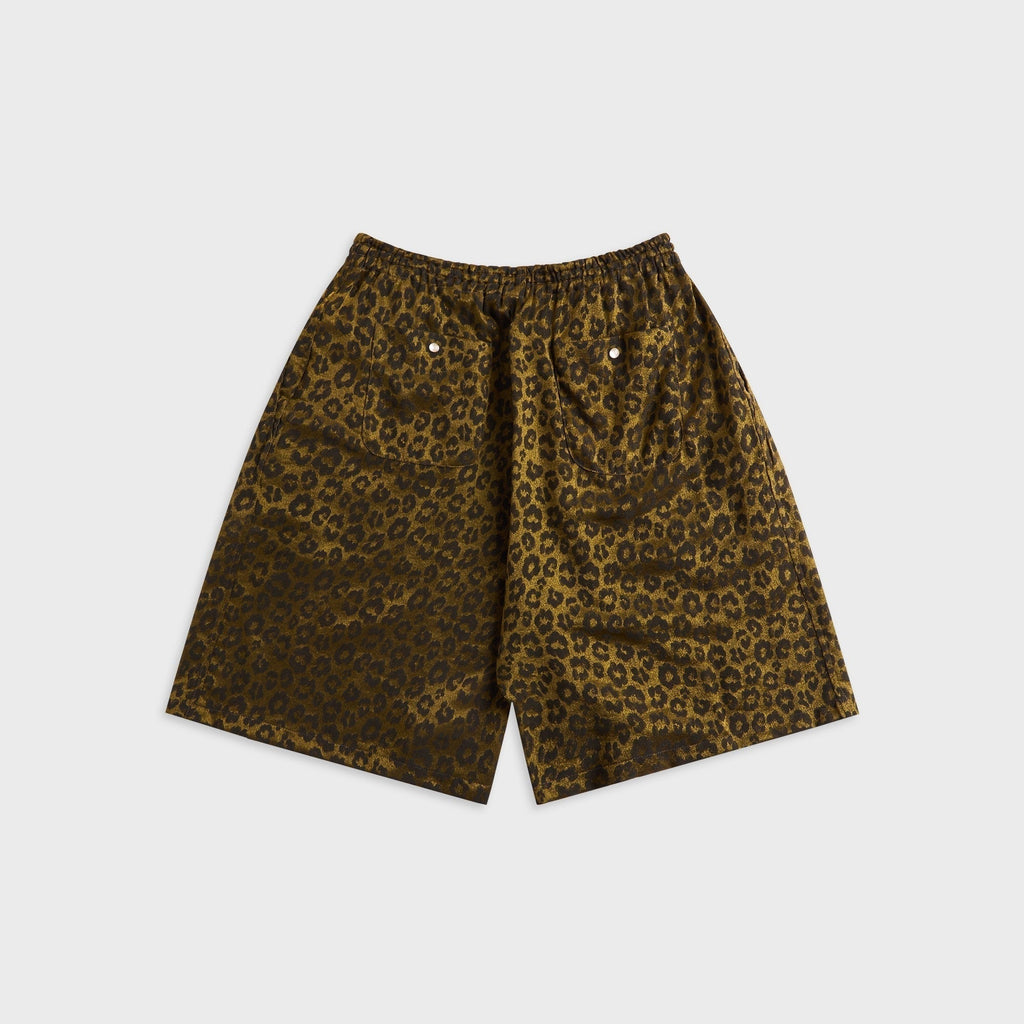 Needles Micro Shadow Plaid String Cowboy H.D. Short - Gold