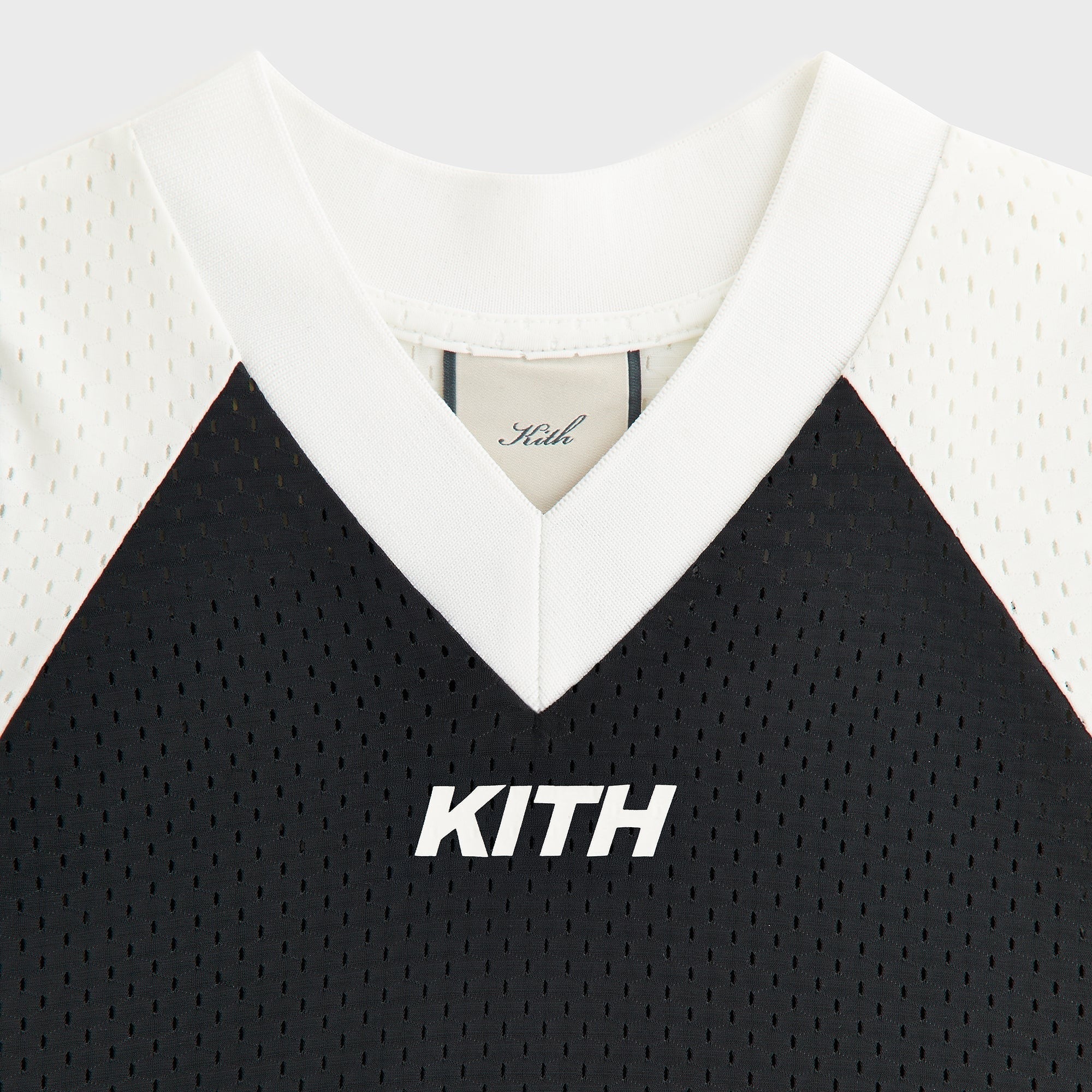 Kith Women Nicci II Paneled Mesh Tee - Black