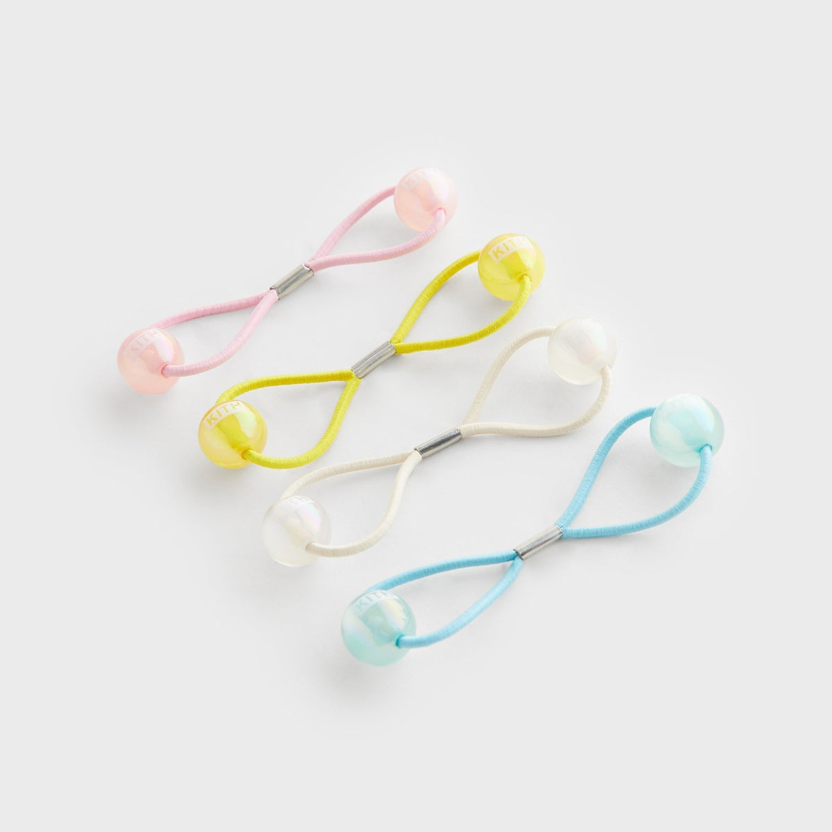 Kith Kids Set of 4 Bobble Pony Tail Holders - Multi